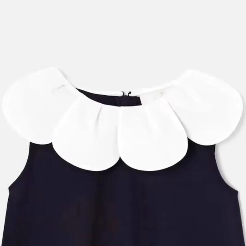 Robe de princesse à col claudine pour bébé fille, vêtements de fête d'anniversaire pour enfant en ba
