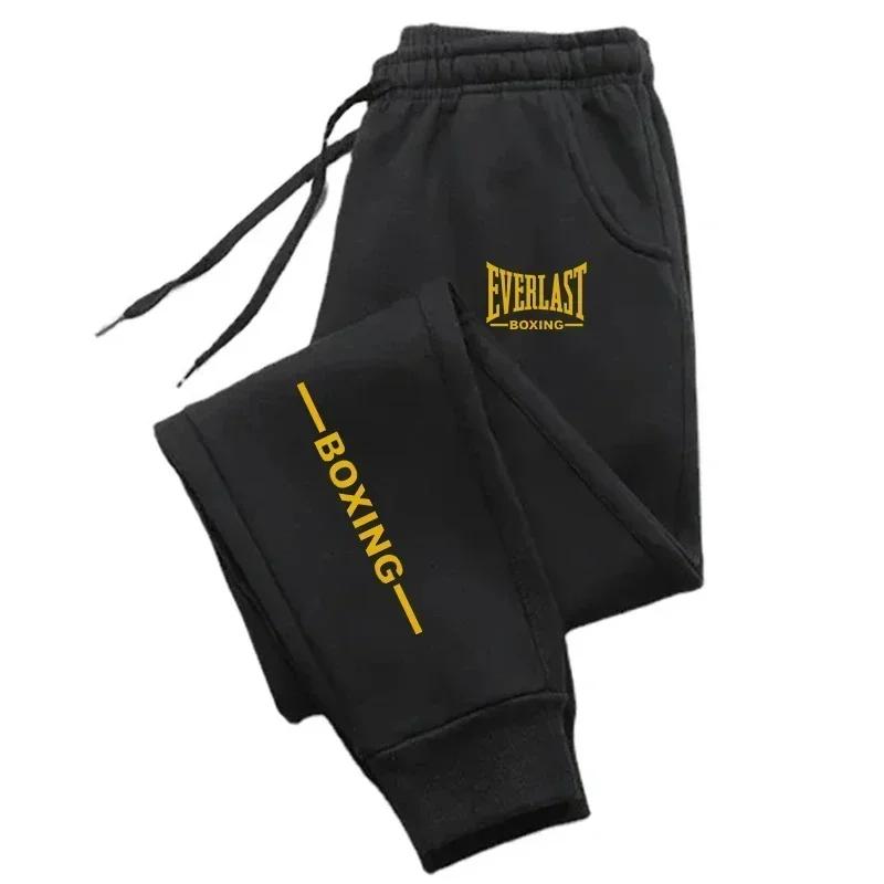 2025 automne hiver EVERLAST imprimé pantalons de course hommes femmes Sports de plein air pantalons