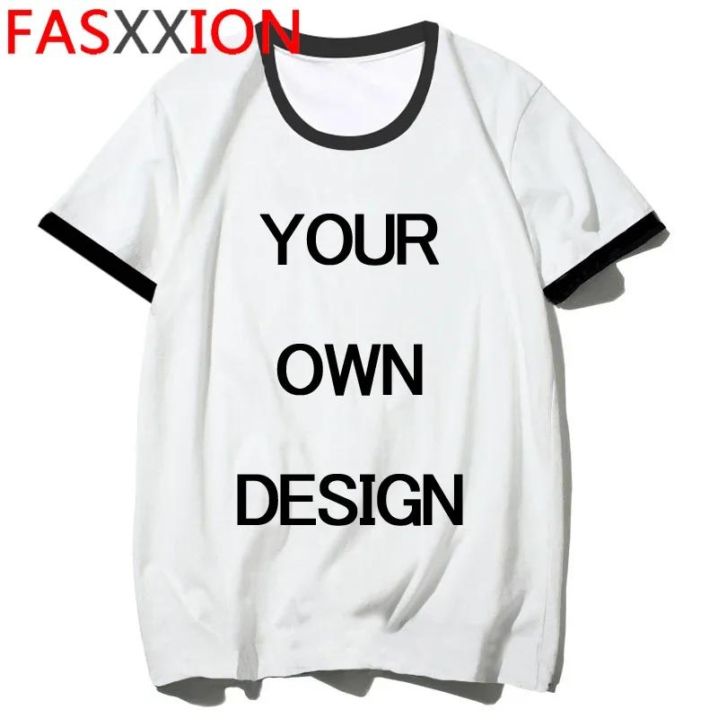 Personnalisé votre Photo ou Logo votre propre conception T-shirt hommes femmes unisexe T-shirt décon