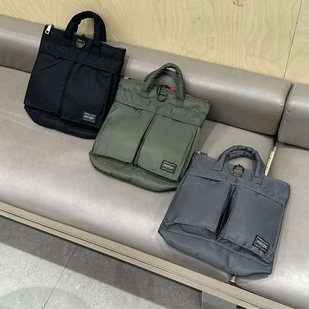 Porter – sac fourre-tout à bandoulière de grande capacité, fourre-tout de voyage pour étudiants, déc