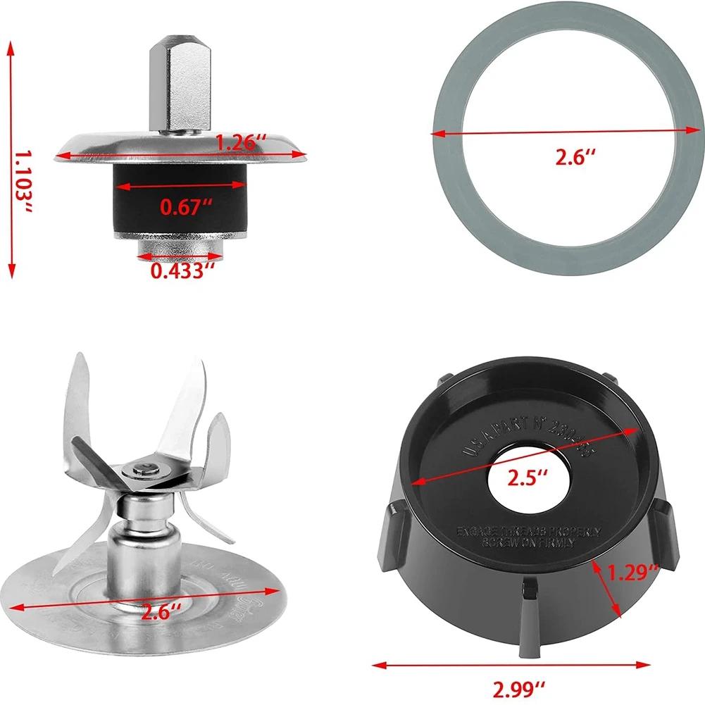 Pièces de rechange astronomiques pour pot mélangeur, compatible avec Oster Osterizer, 6 points ktBla
