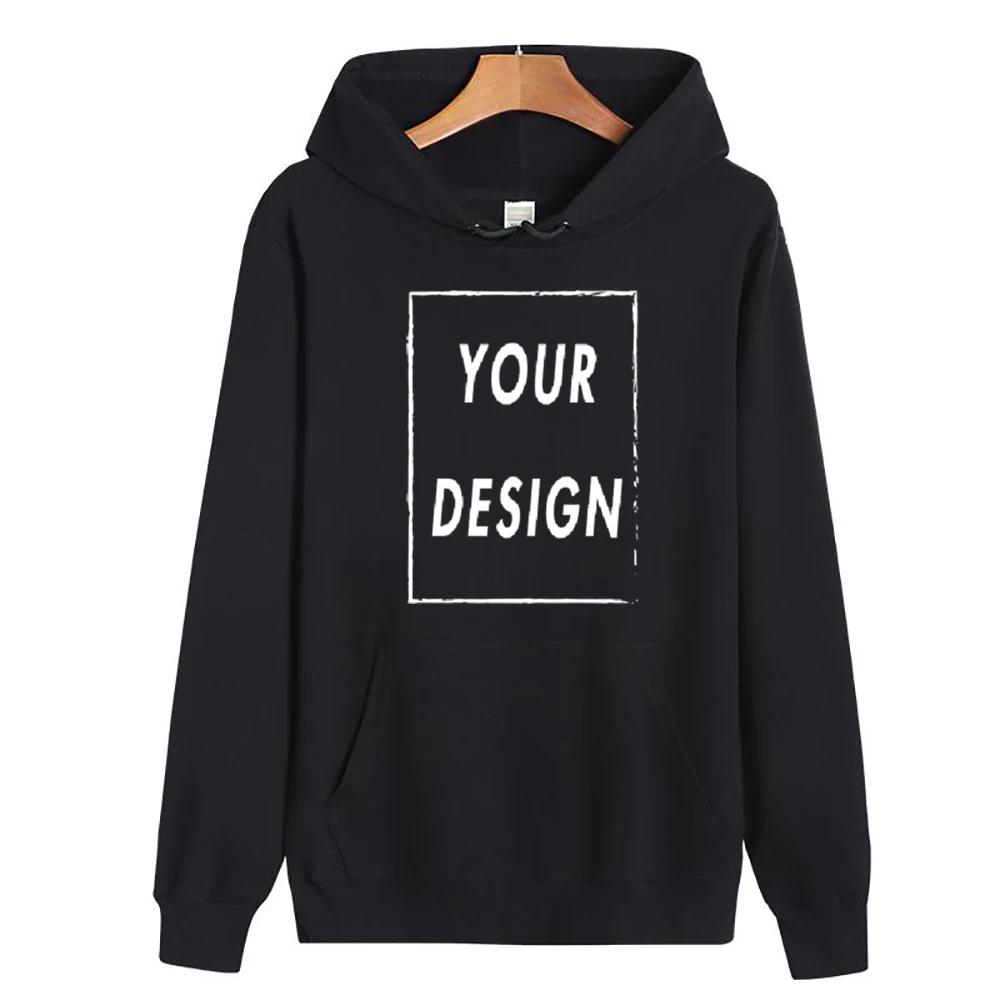 Sweat à capuche en pur coton à manches longues pour hommes et femmes, sweat-shirt de sport décontrac
