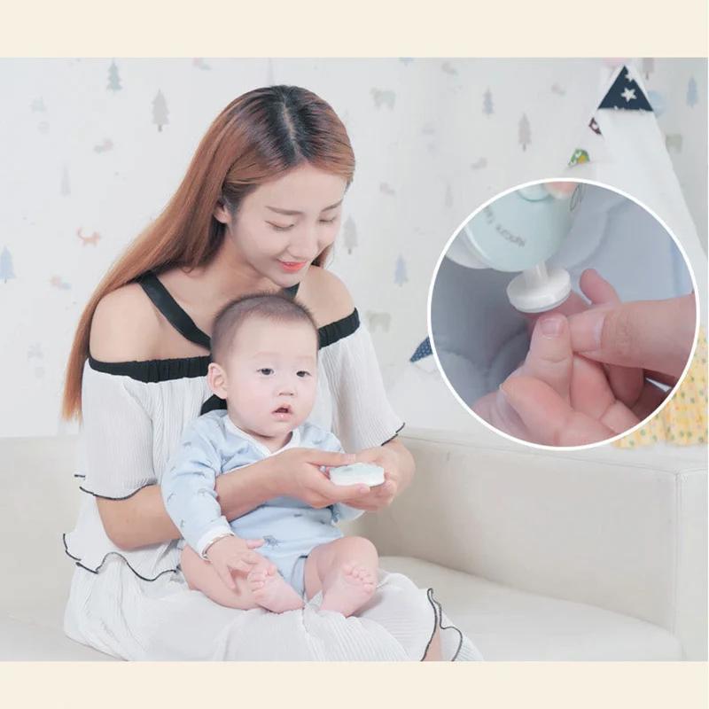 Coupe-ongles électrique pour bébé, outil de polissage des ongles pour enfant, ciseaux de manucure po