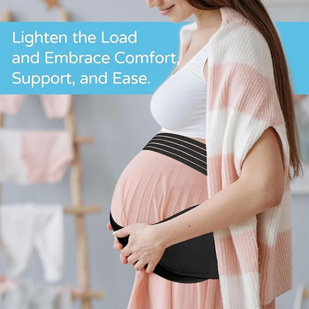 Femmes enceintes soutien ventre bande dos vêtements ceinture réglable taille soins maternité Abdomen