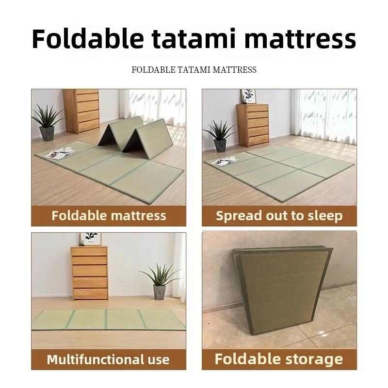 Matelas Tatami pliable de Style japonais, 200x90cm, tapis de sol rempli de coco, Yoga, méditation, m