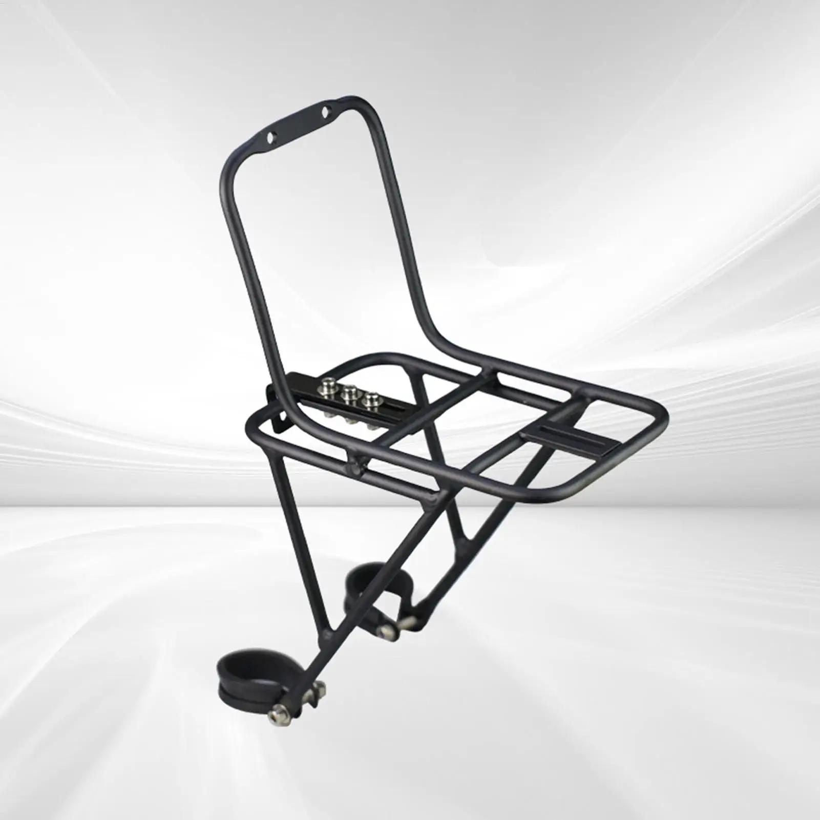 Porte-bagages avant de vélo en alliage d'aluminium pour VTT et vélo de route, support de transport p