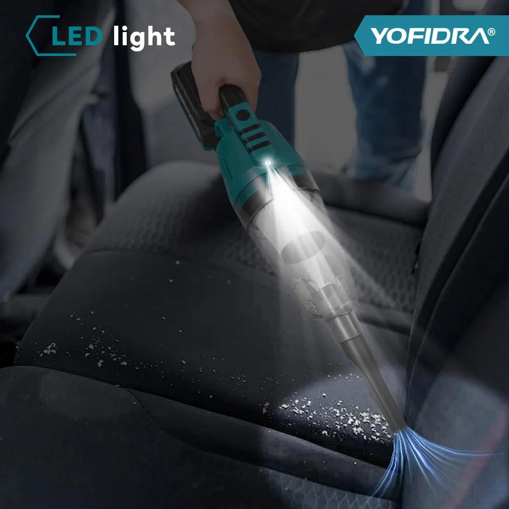 YOFIDRA 1500W 12KPA aspirateur électrique sans fil Portable 2IN1 outil électrique de nettoyage de vo