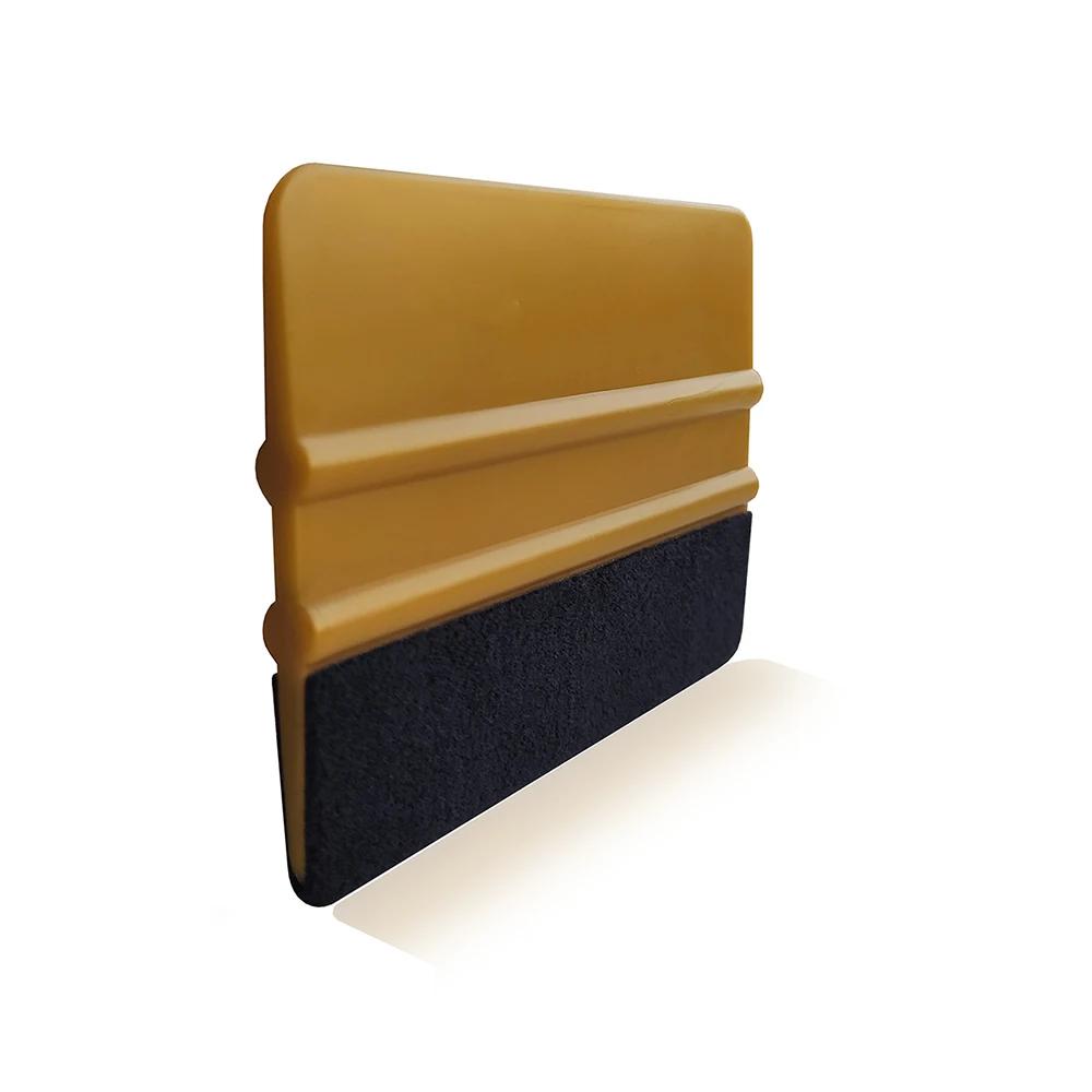Raclette de cartes en Film d'emballage en vinyle, autocollant en Fiber de carbone, outils d'emballag