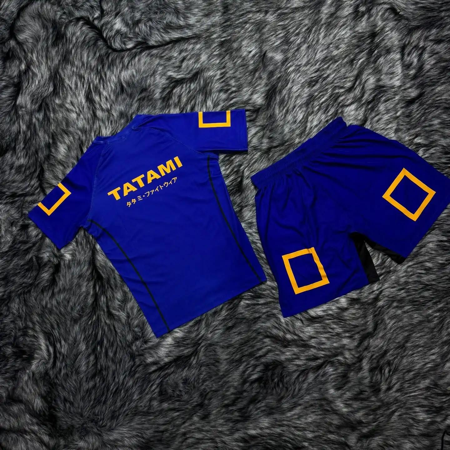Ensemble de Jiu-Jitsu Tatami 2026 pour Hommes, Femmes et Enfants – T-shirts à Manches Courtes et Sho