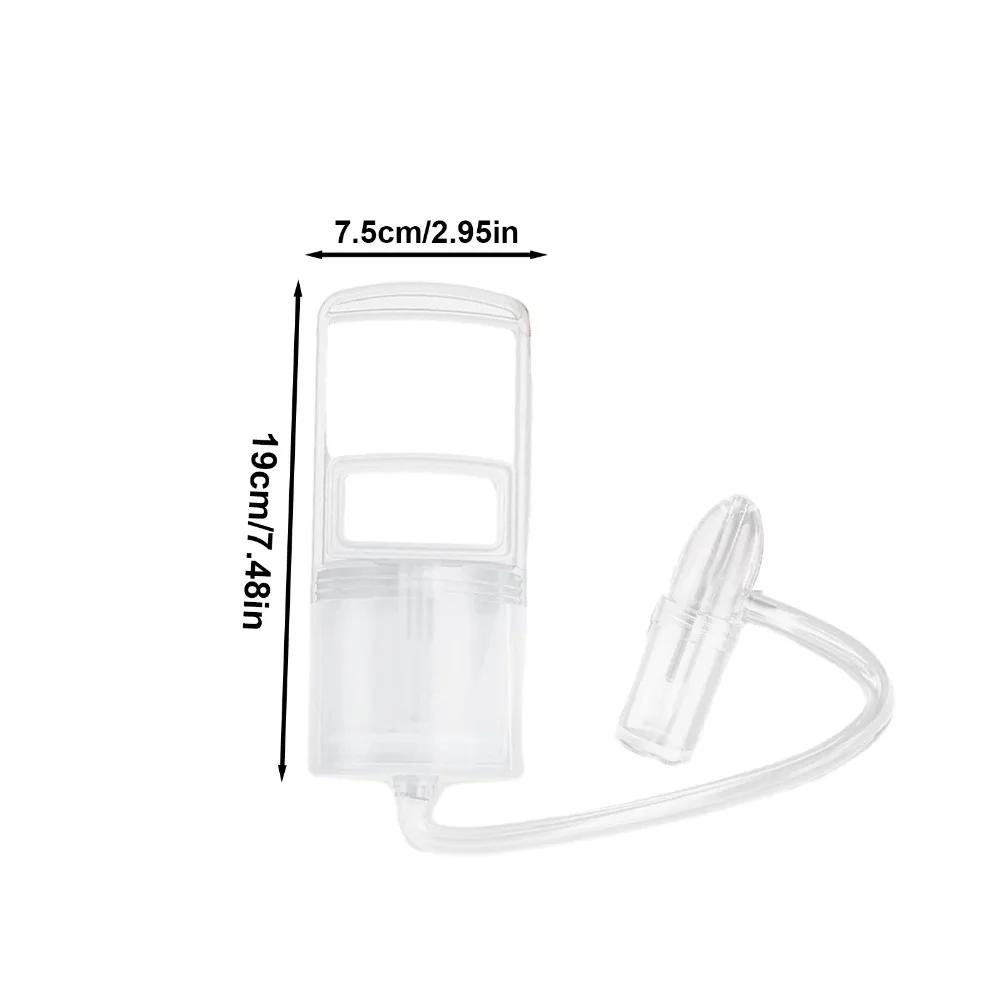 Aspirateur nasal manuel puissant à pompe manuelle, extracteur nasal non invasif, embout nasal confor