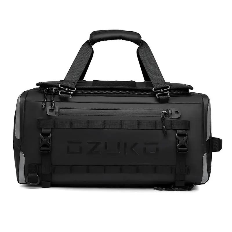 Ozuko valise organisateur hommes sport Fitness séparation sèche et humide sac de voyage court voyage