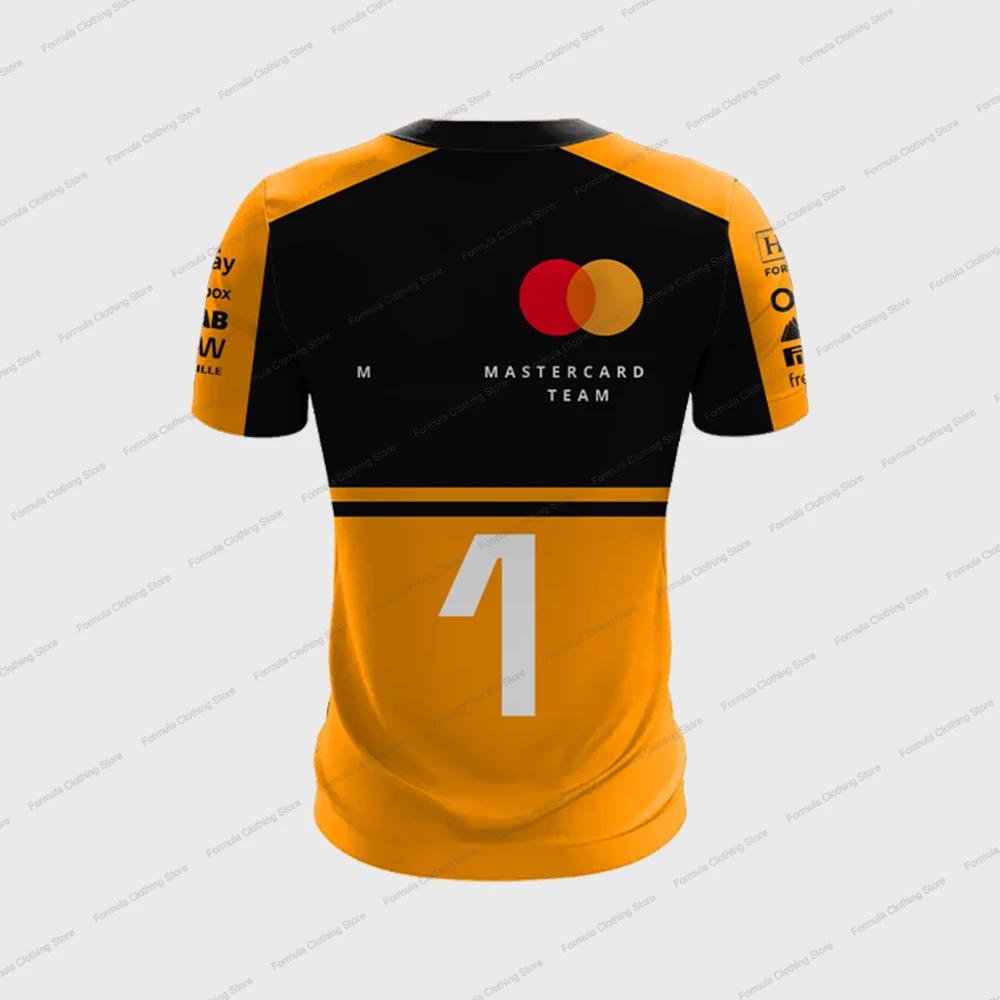 Nouveau T-shirt de course Oscar Piastri 81 2026 Norris 1 Pilote Sports de plein air Séchage rapide H
