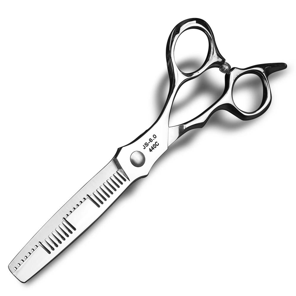 Ciseaux de coupe et d'amincissement des dents à double face, Japon, Unique, 440C