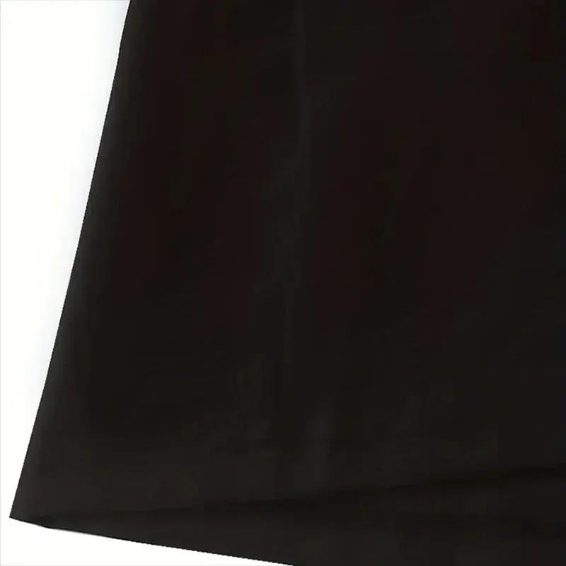 Chemise Kimono Japonais Décontractée pour Homme, Point Ouvert, observateur, Cardigan Noir à Manches