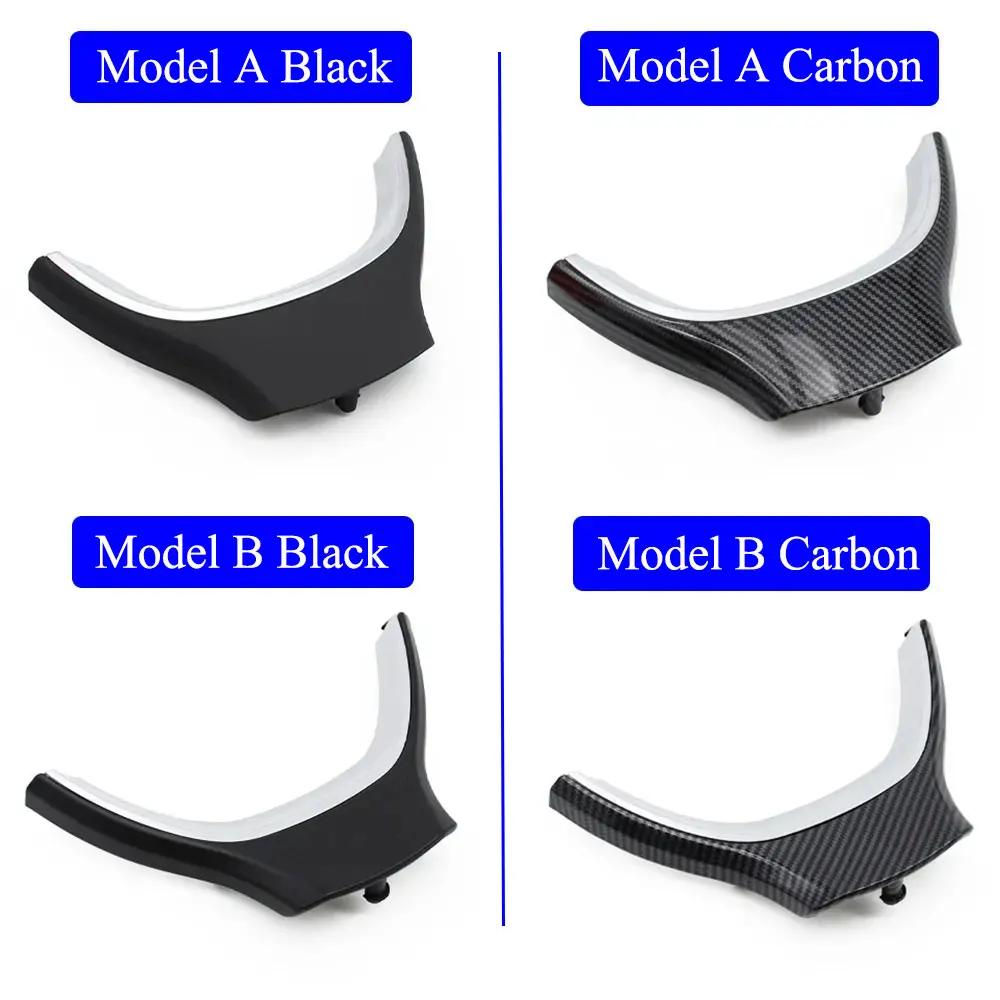 Remplacement de garniture de couverture de volant en carbone noir, BMW Série 5, IGHT6, 7, F10, F11,