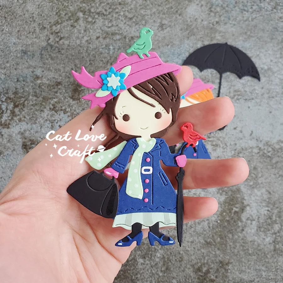 Catlove – matrices de découpe en métal avec personnages de film, moule de Scrapbooking, pochoir, déc