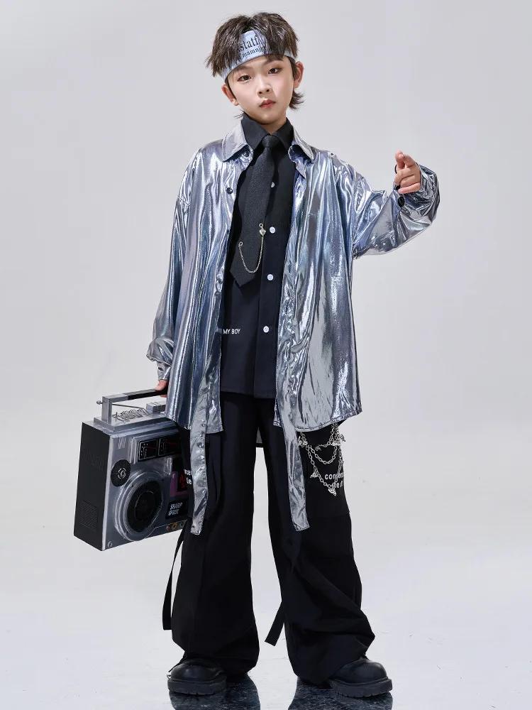 Costume Hip Hop pour filles, vêtements de danse Jazz pour enfants, vêtements de spectacle de danse d