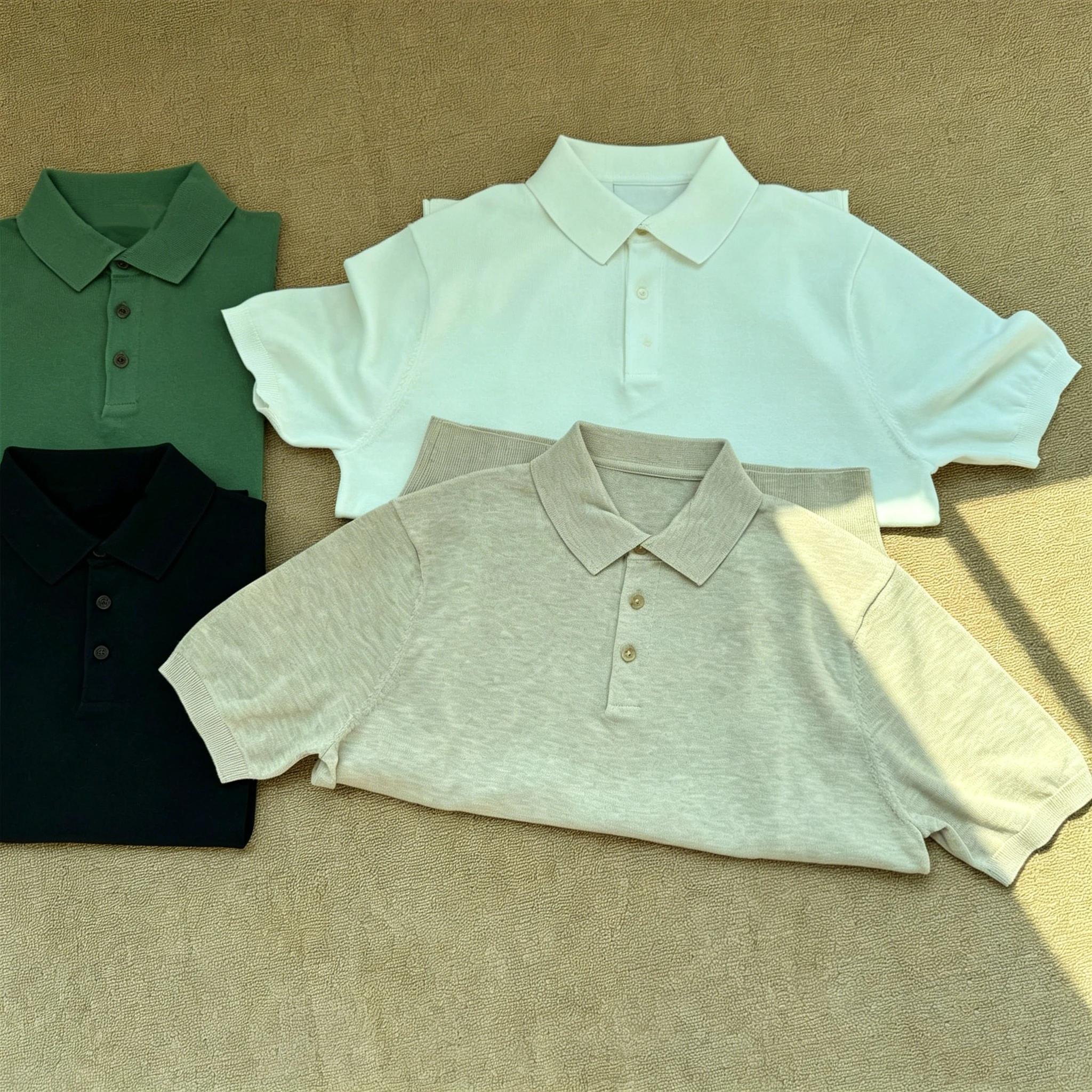 Chemises pour hommes, polos pour hommes, t-shirts brodés de créateurs, polos de golf, chemises slim