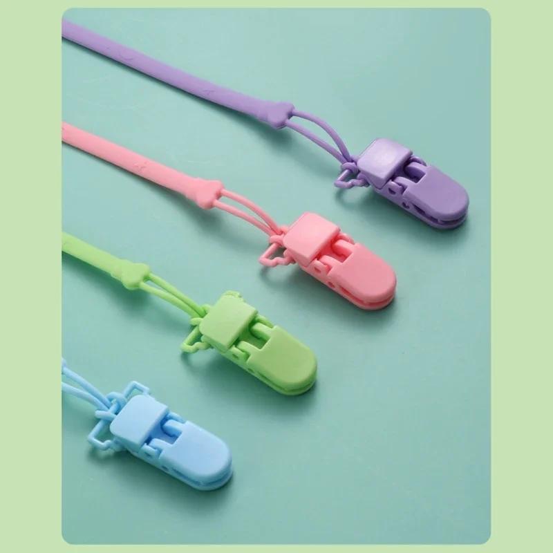 Attache-tétine en silicone JOFastened pour bébé, clip de dentition, nouveau-né TeWindsor, support de