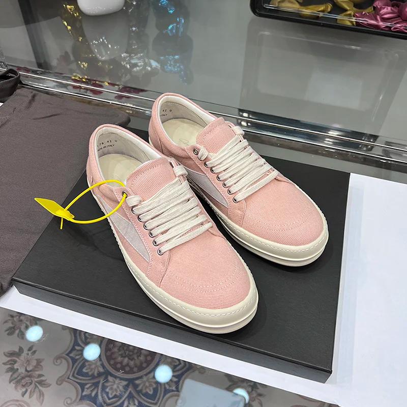 Chaussures basses décontractées pour hommes et femmes, baskets plates en denim respirant, semelle op