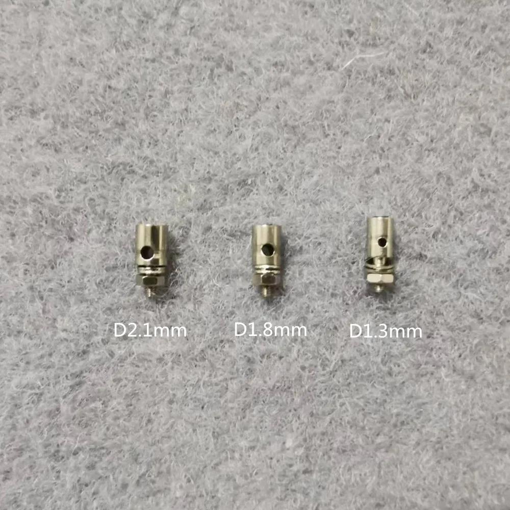 Connecteurs de tige de poussée, bouchons de liaison D1.3/1.8/2.1/3.1mm, pièces de rechange pour modè
