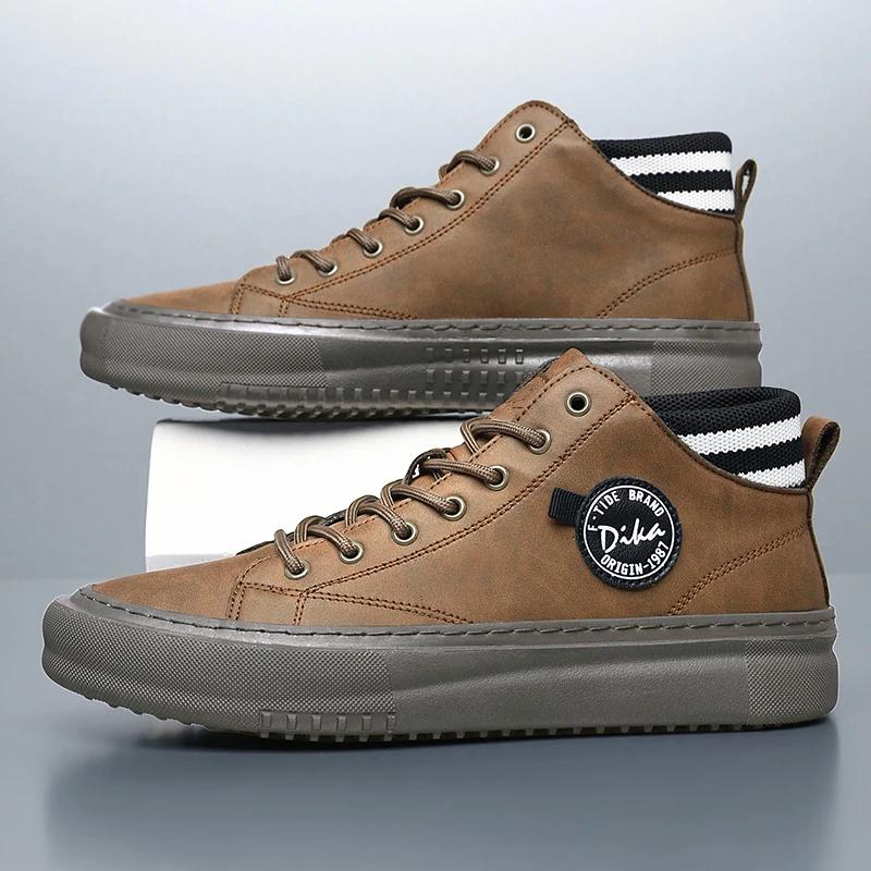Bubuk Baskets décontractées à la mode, chaussures pour hommes polyvalentes, baskets décontractées po