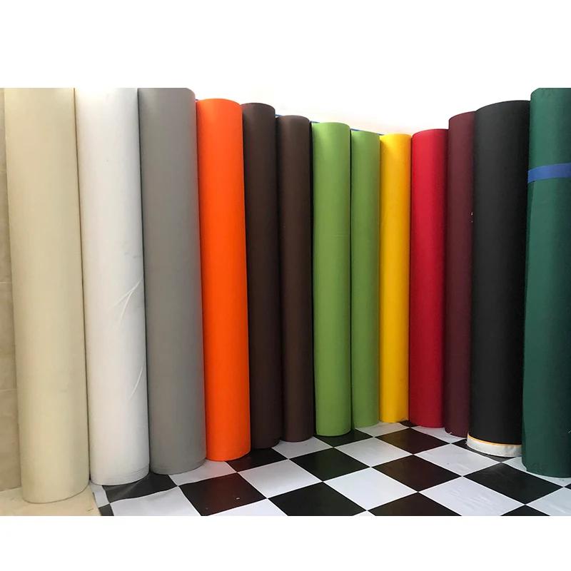 Rideau de magasin en tissu imperméable, taille personnalisée, solide, Beige, gris, vert, cantonnière