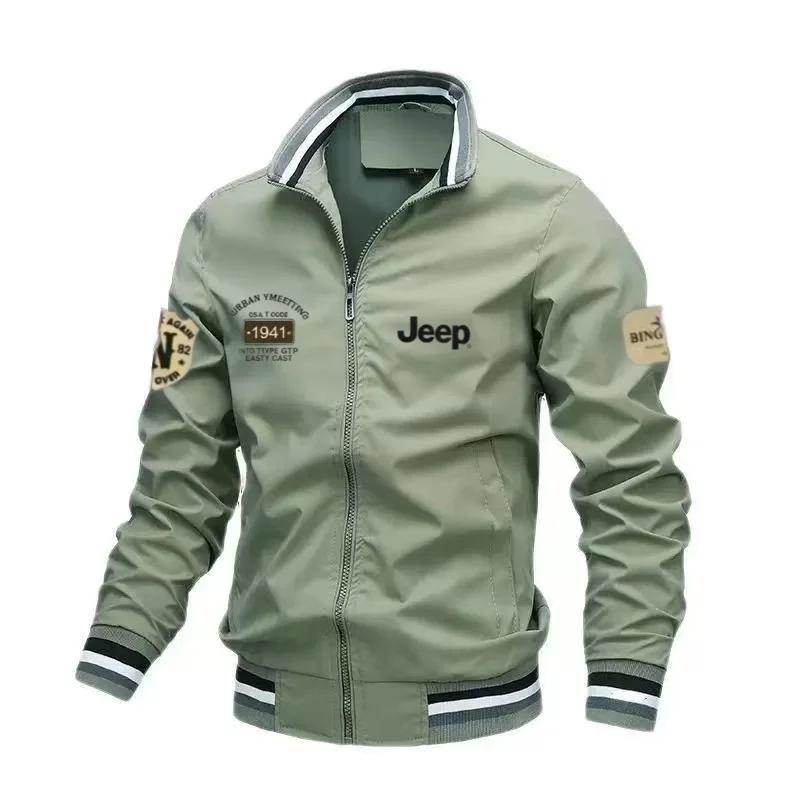 Nouvelles vestes décontractées de haute qualité Jeep 2026 avec cols montants pour le printemps et l'