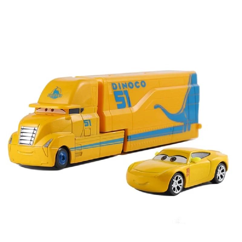 Disney Pixar Cars 3 jouet foudre Mcqueen Jackson tempête Cruz Ramirez Hudson Mack camion voiture 2 p