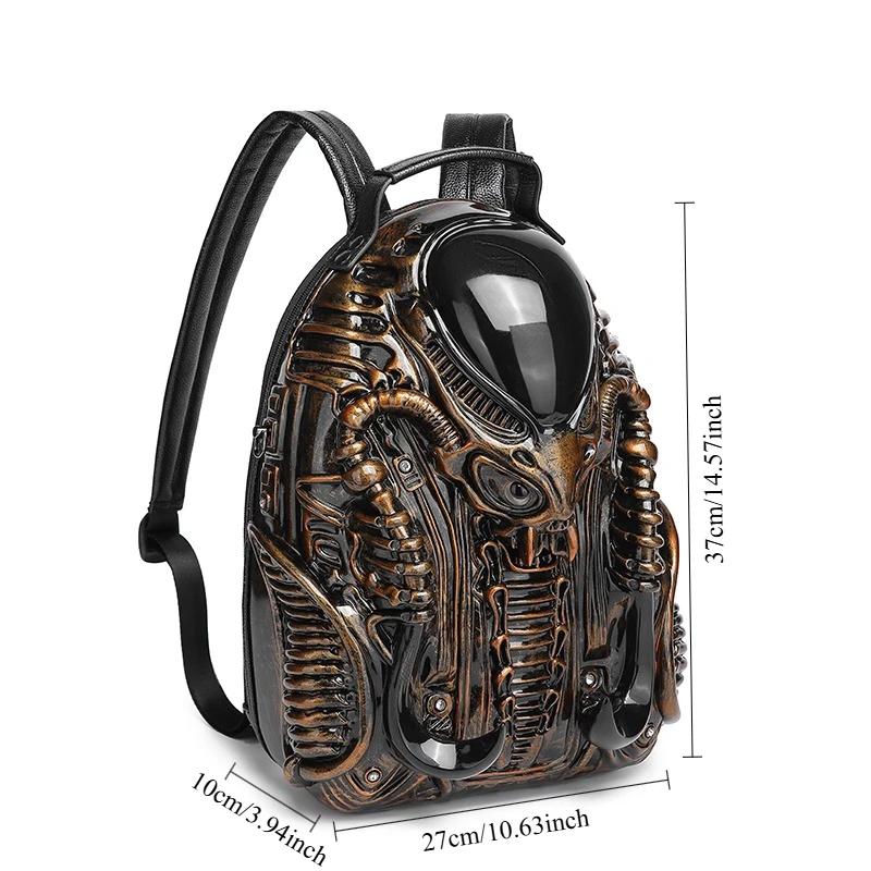 Sac à dos transfrontalier tendance Y2K au design unique, sac à dos unisexe personnalisé style punk u
