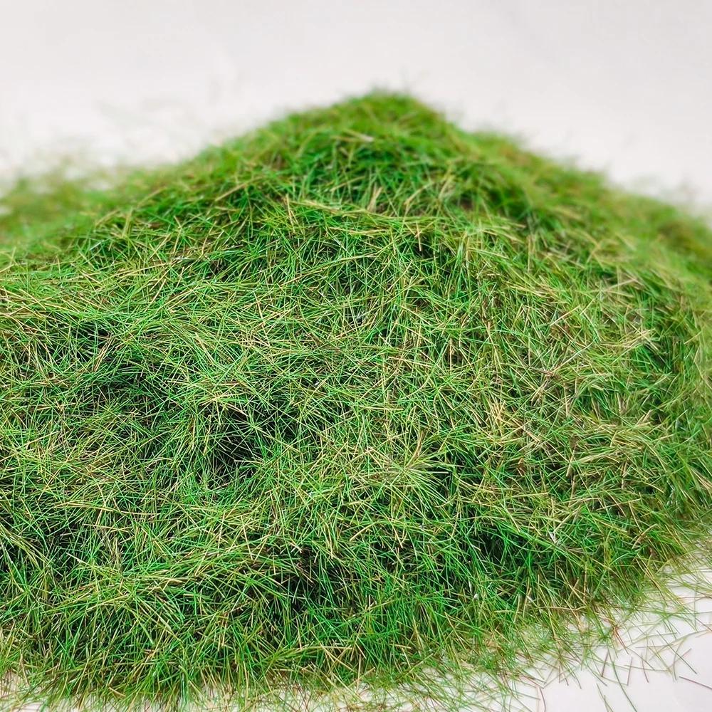 Aiguille d'herbe statique Miniature artificielle, touffe d'herbe de 8MM pour paysage de Table de sab