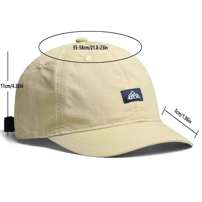 Casquette d'été à séchage rapide, mode Sports de plein air, protection solaire, casquette en maille