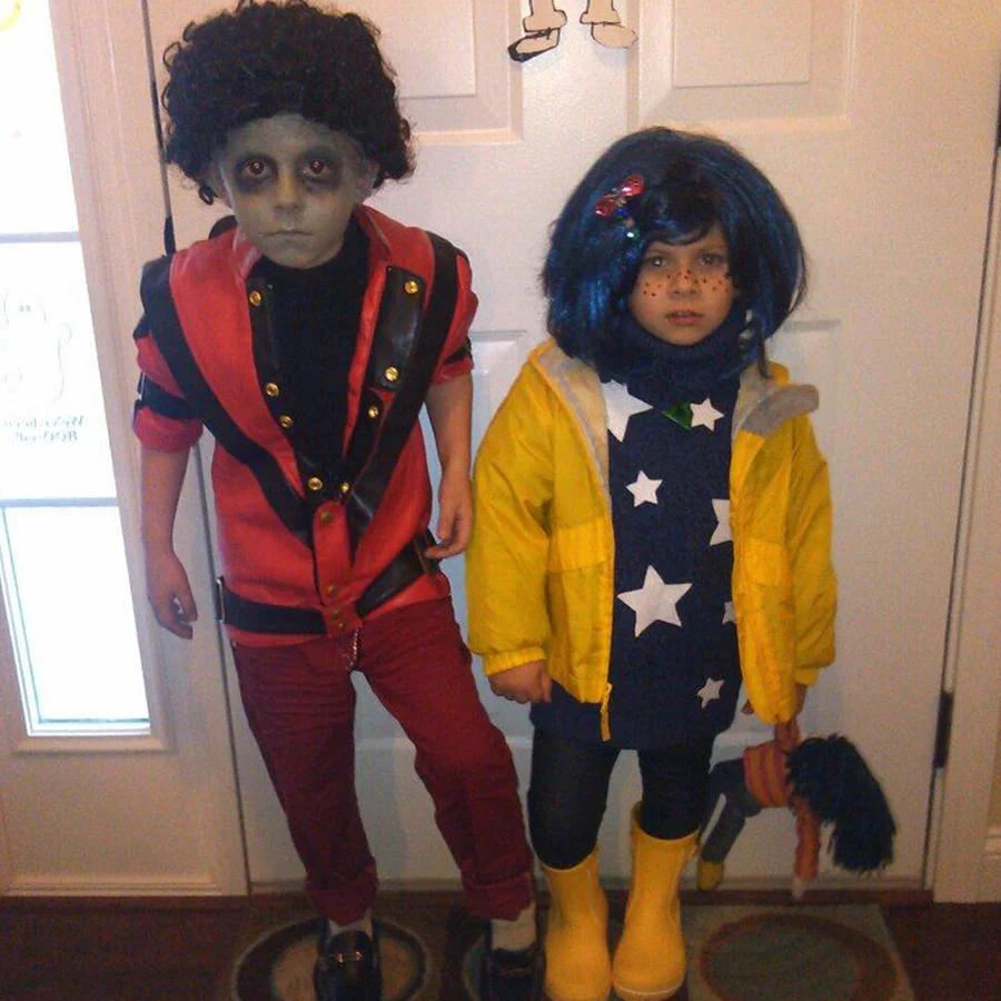 Veste en cuir rouge pour enfants, cadeau d'anniversaire d'Halloween, convient aux garçons et filles