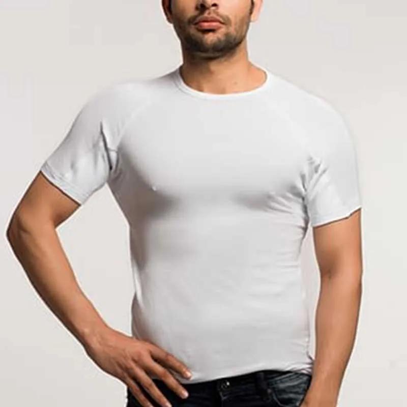 T-shirt léger anti-transpiration pour homme, système de superposition, pièges à la chaleur et à l'hu