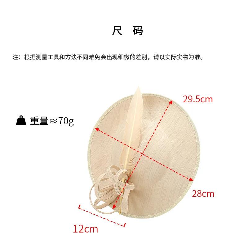 Marque qualité 2025 grandes plumes Fascinator bandeaux pour femmes printemps course de chevaux Cockt