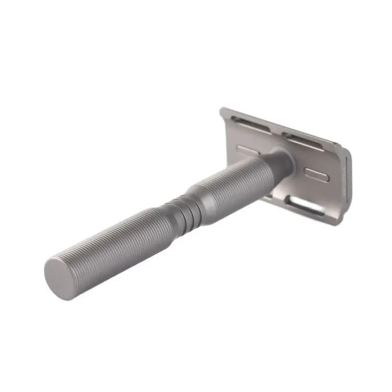 Rasoir de sécurité léger YAQI Ghost Titanium