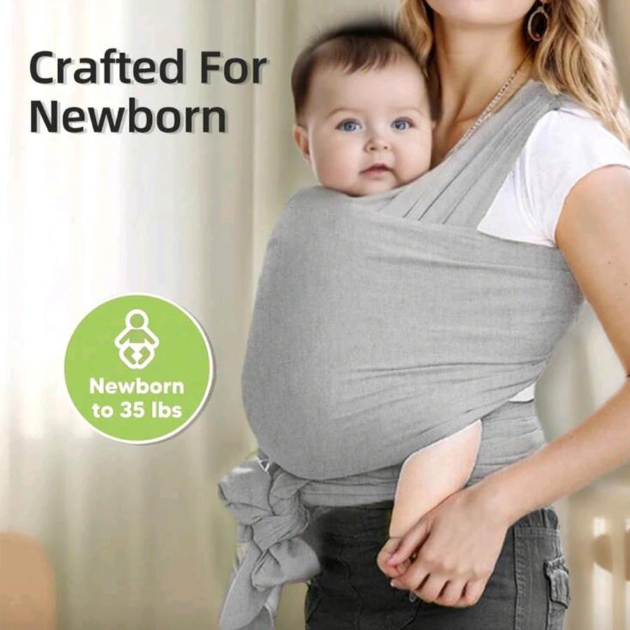 Porte-bébé multifonctionnel pour dormir, allaitement, dispositif de sortie pour mains libres, tissu