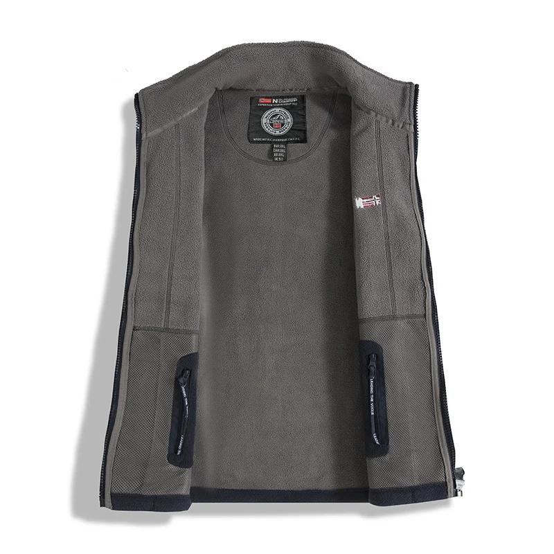 Veste d'hiver flambant neuve pour hommes, polaire épaisse, Design de qualité en plein air, chaud, mo