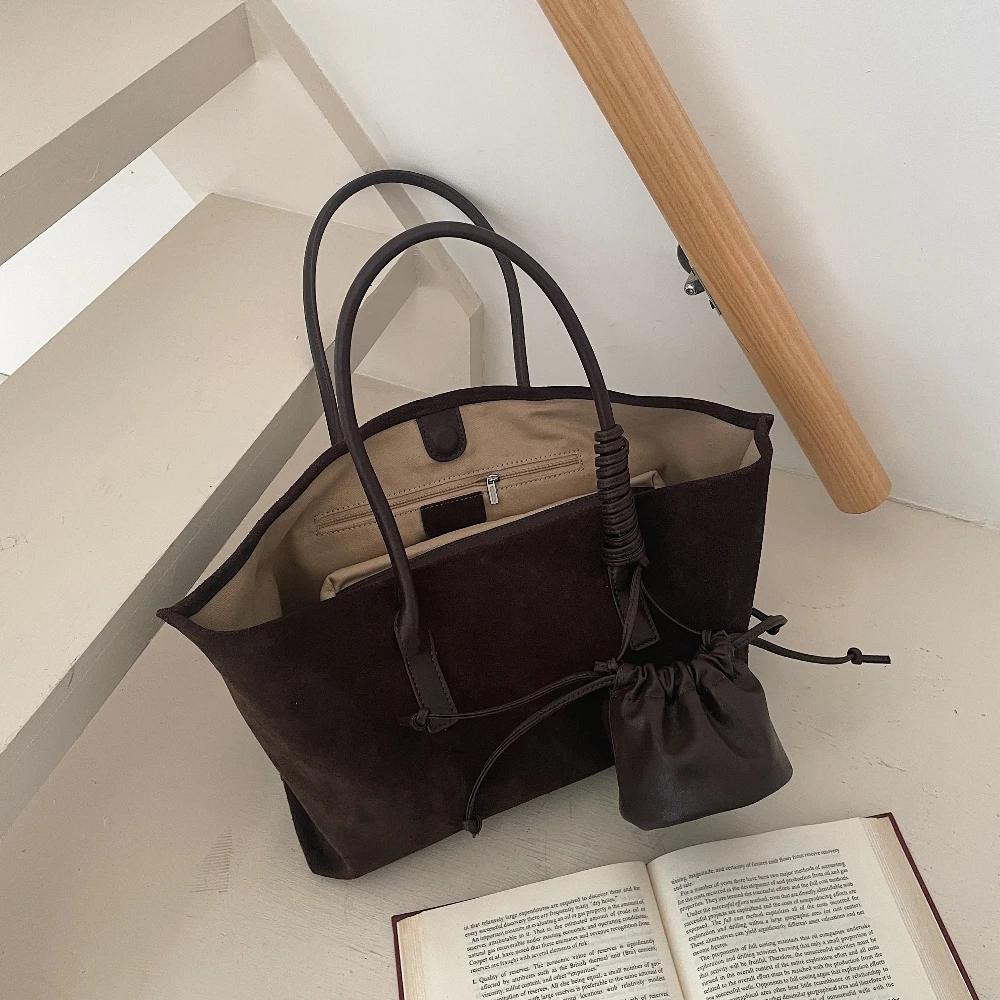 Motingsome sac fourre-tout en daim surdimensionné femmes sac à main à bandoulière et sacs à main Des