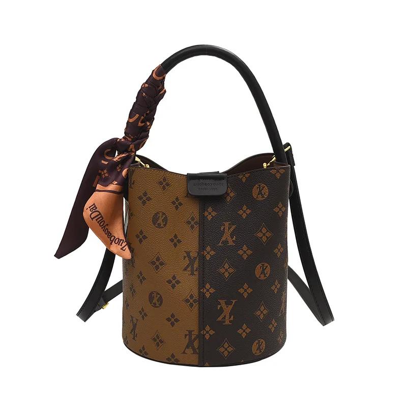 Sac de mode avancé pour femmes 2025, nouveau sac décontracté pour femmes, sac seau de grande capacit