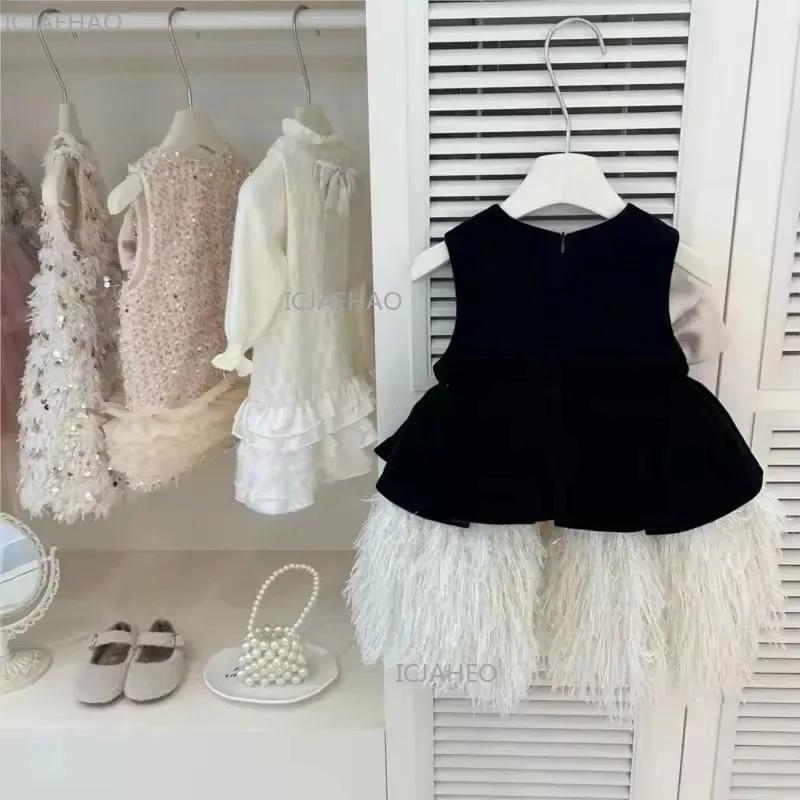 Robe de soirée formelle pour filles, costume de princesse pour enfants, idéale pour récital de piano
