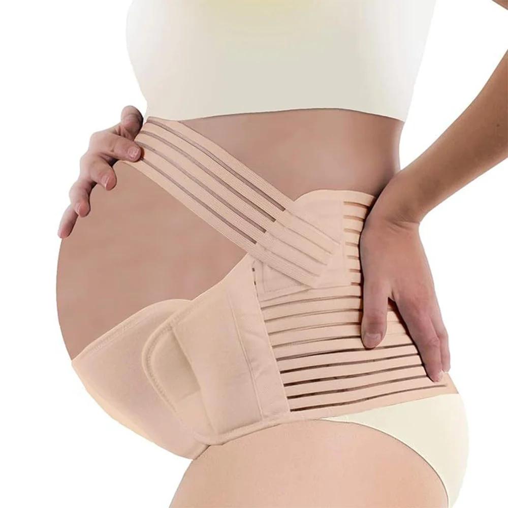 Femmes enceintes soutien ventre bande dos vêtements ceinture réglable taille soins maternité Abdomen