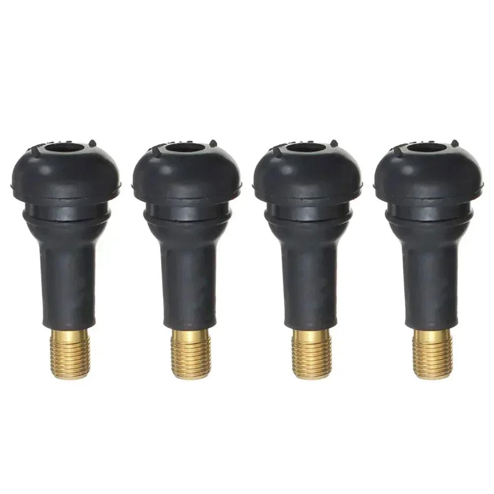 Tige de Valve en caoutchouc, tube de Valve en caoutchouc universel, buse Tubeless avec noyau de Valv