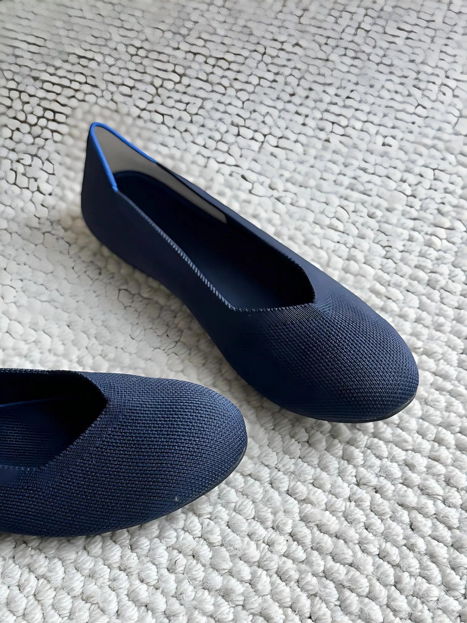 Maggie's Walker – chaussures plates tricotées à bout rond pour femmes, extensibles, classiques, conf