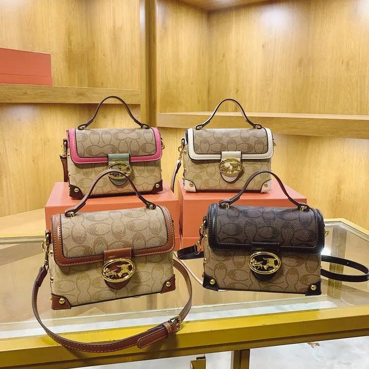 Sac à langer élégant et fonctionnel pour femme, sac à main en cuir de luxe de grande capacité, éléga