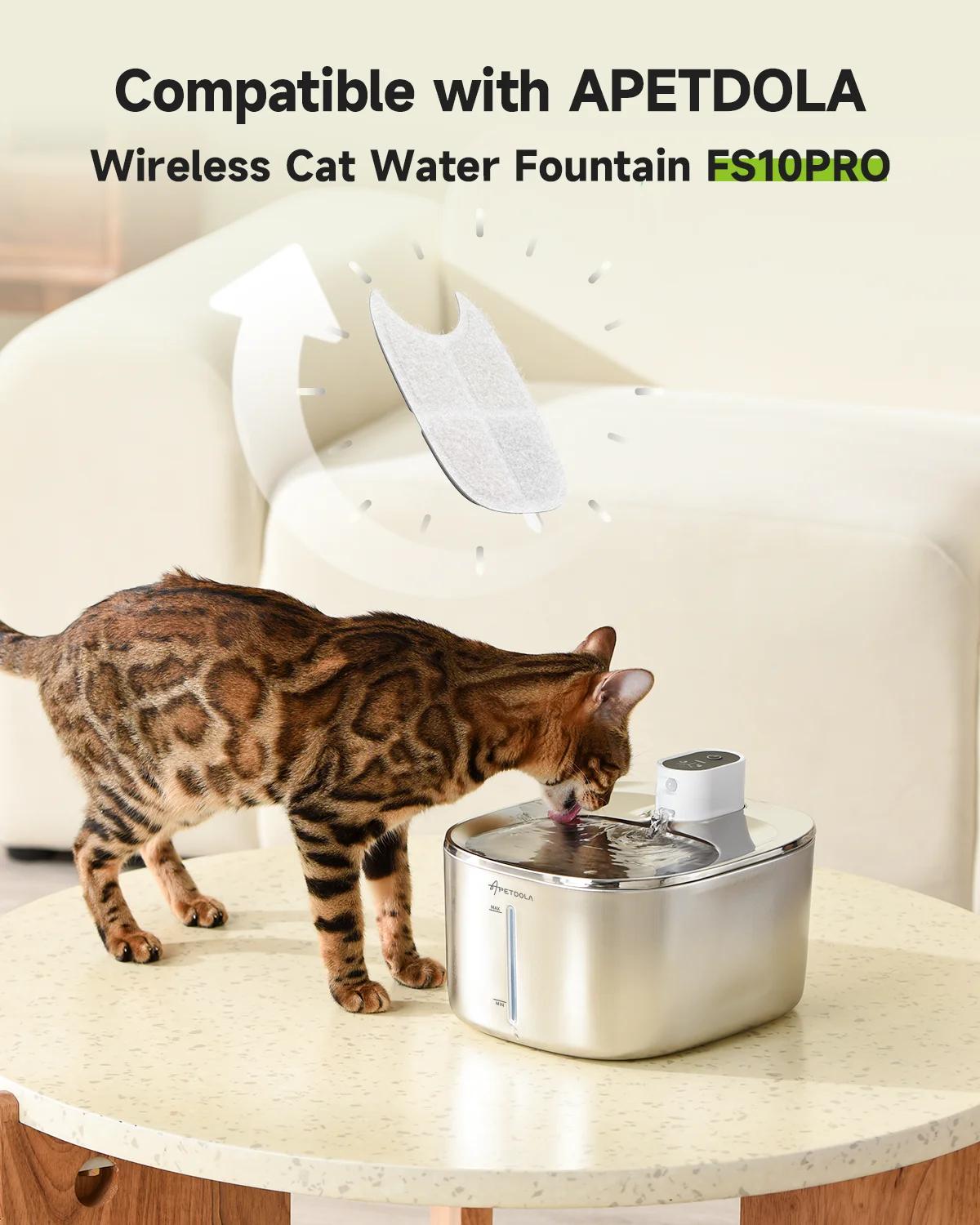 Filtres de remplacement pour distributeur de fontaine d'eau APETDOLA en acier inoxydable avec systèm