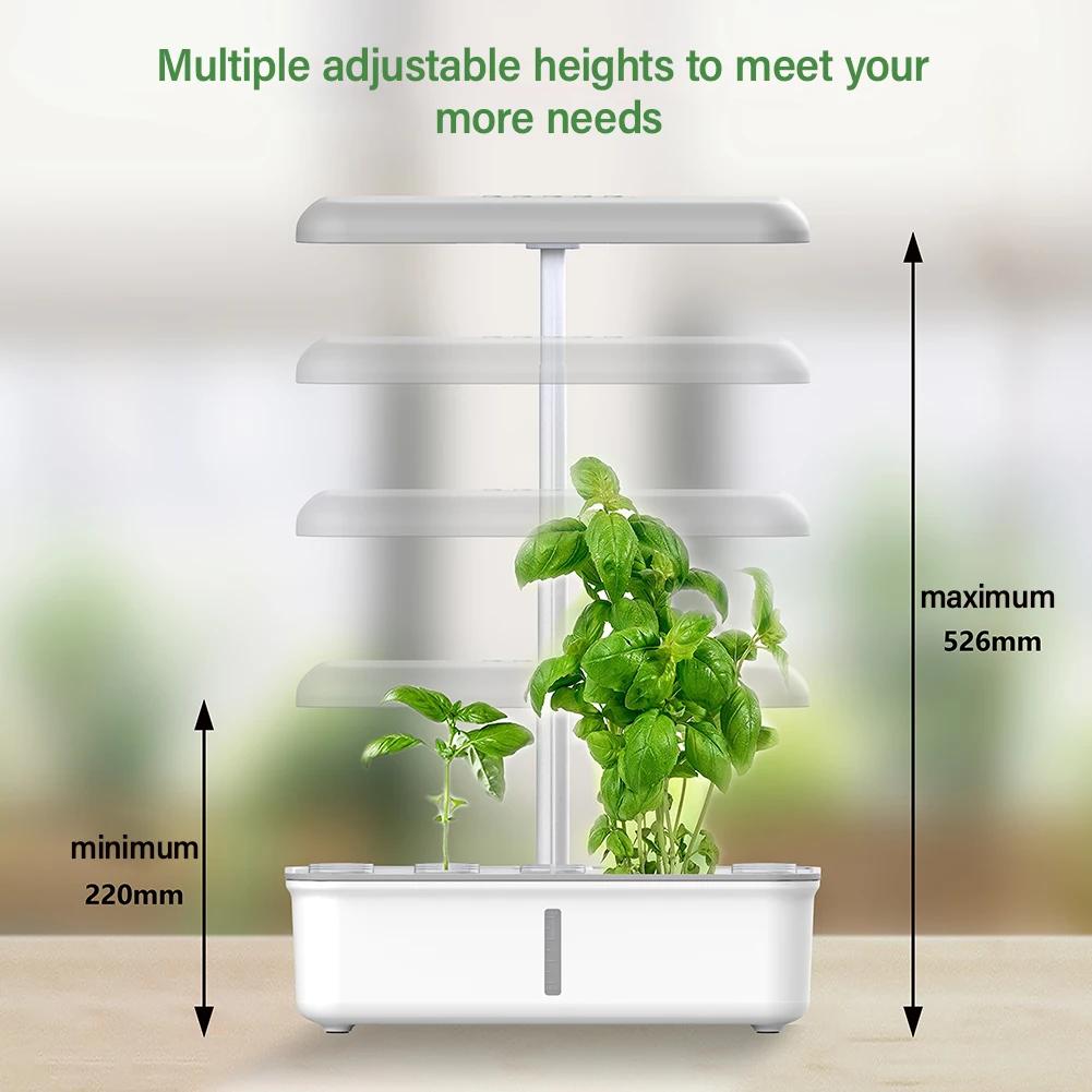 Tuya WiFi plante système hydroponique croissance lumière LED sans sol Machine de plantation intellig
