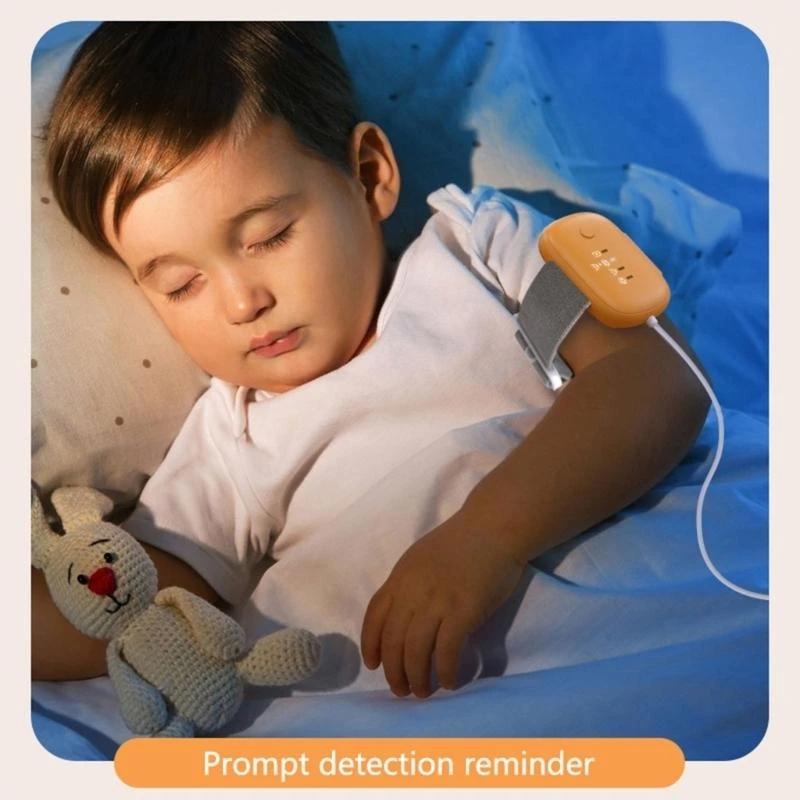 Système d'alarme d'énurésie J15U pour enfants, capteur d'énurésie lit, bracelet avec son Vibration r