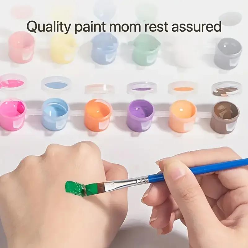 Kit de peinture de dinosaure non peint, 6/8 pièces, jouets modèles vierges pour enfants de 3 ans et