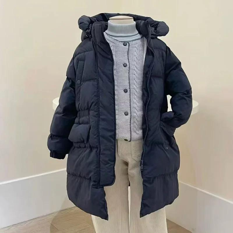 Pré-vente 2025 hiver BP bébé filles manteau rembourré avec doublure semblable à de la fourrure veste